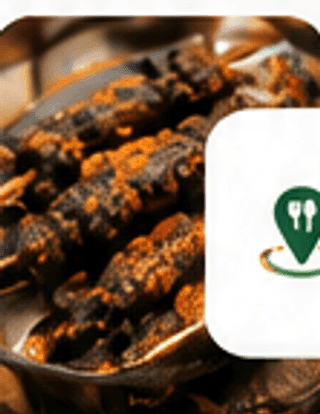 Grilled suya from a local food vendor